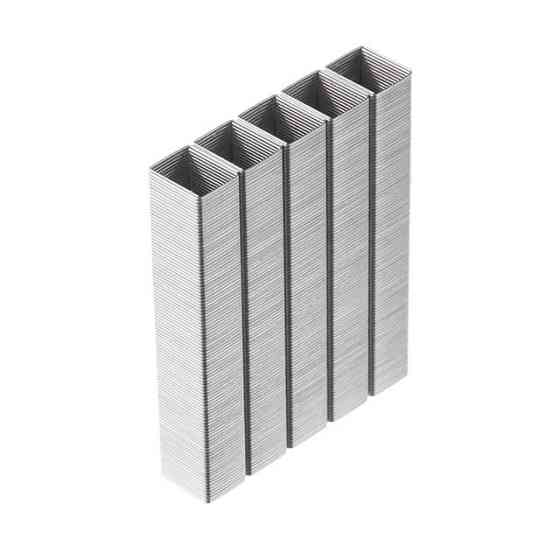 Скоба гартована 14 мм, ширина 11,3 мм, перетин 0,70 мм, 1000 шт/упак INTERTOOL RT-0134 Киев