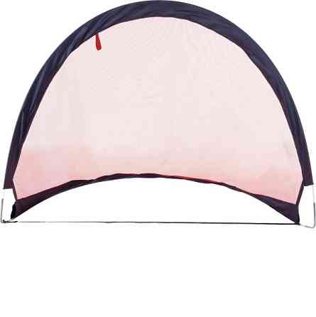 Врата футбольные Pure2Improve POP-UP 120 x 86 см, черно-красные Киев