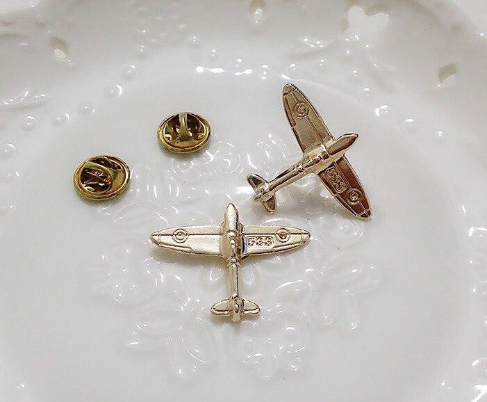 Брошь стильная Самолет Киев - изображение 2
