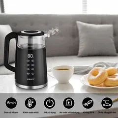 Електричний чайник Sokany SK-09050 1.7 л з фільтром, індикатором, автовідключенням та прихованим нагрівачем Одеса - фото 3