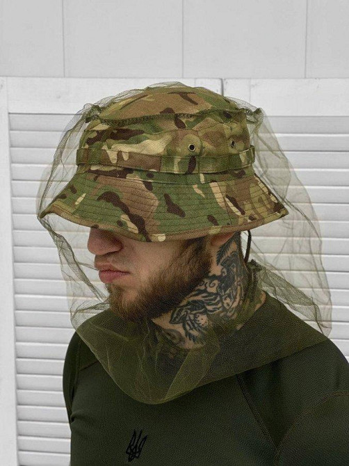 Сітка москітна на голову хакі ЛН8269 Одеса - фото 1