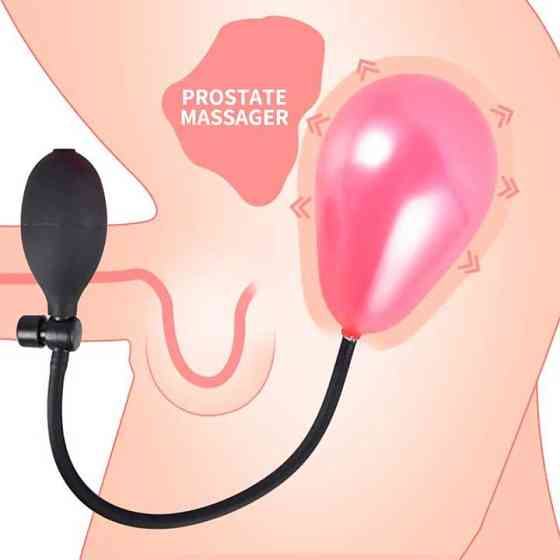 Надувной анальный расширитель 2-8 см – Анальные игрушки Винница