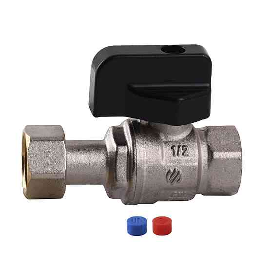 Кран шаровый для котла 1/2″ ARCO 150853 прямой с накидной гайкой (000026816) Киев