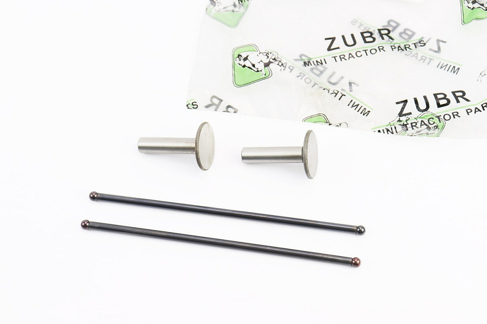 Штовхач (h-35; D-24; d-8) + штанга клапана к-кт 4шт 168F/170F Киев - изображение 1