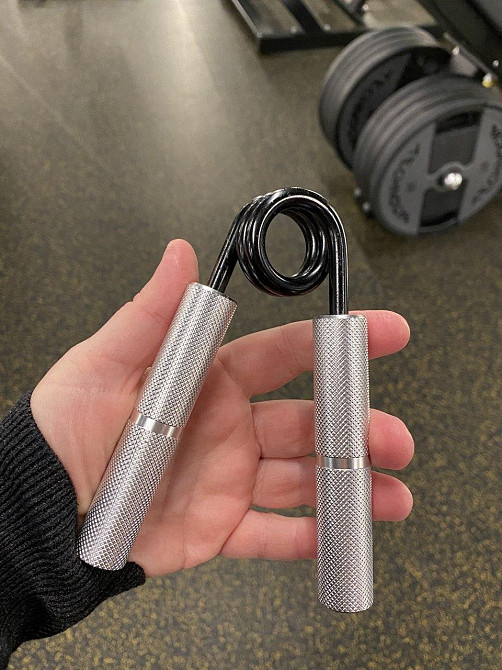 Эспандер ножницы алюминиевый кистевой PowerPlay 4322 сопротивление 68кг Hand Grip Киев - изображение 7