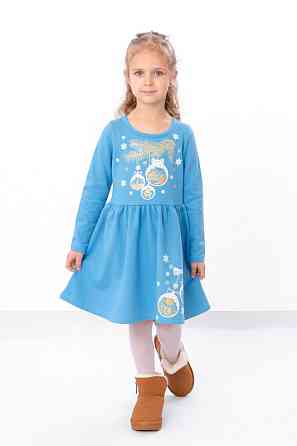 Платье для девочки теплое 