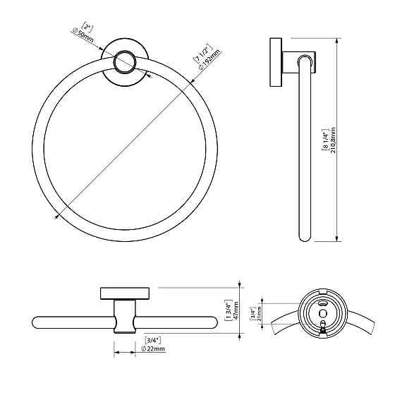 Набор аксесуаров для ванной SONIA ASTRAL KIT( 6 предметов) 181285 Киев
