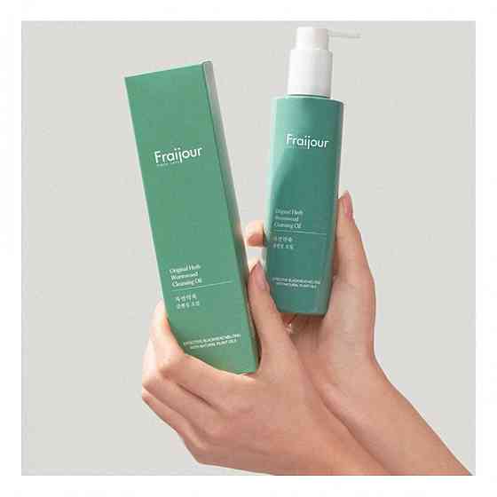 Гідрофільна олія для обличчя Original Herb Wormwood Cleansing Oil Fraijour 210 мл Київ
