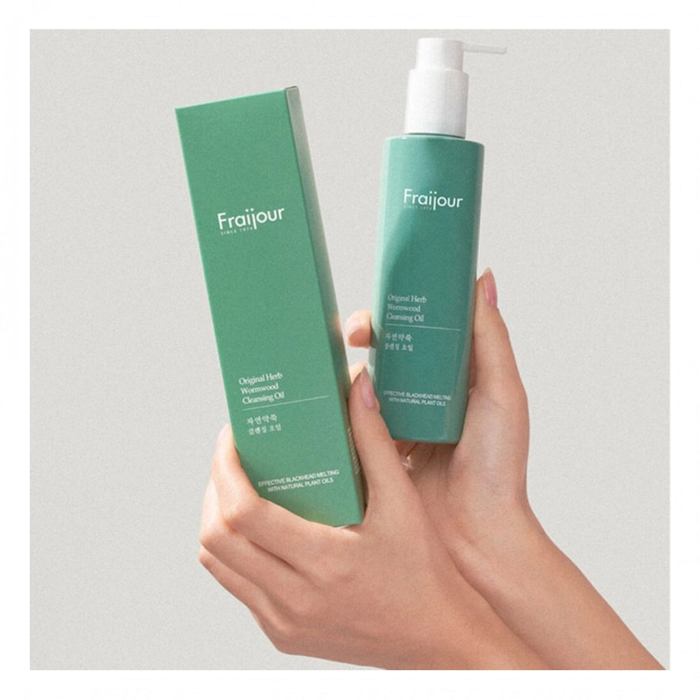 Гідрофільна олія для обличчя Original Herb Wormwood Cleansing Oil Fraijour 210 мл Київ - фото 2