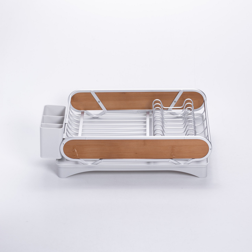 Сушарка для посуду алюмінієва з піддоном пластиковим 47x29x13 см HP-46-9-A Київ - фото 2