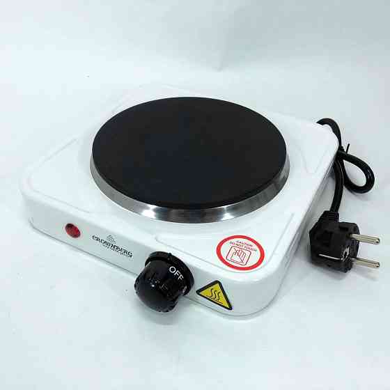 Мини электроплита, Плита переносная для дома, Компактная электронная плитка, Электроплита на 1 конфорку OV-44 Львов