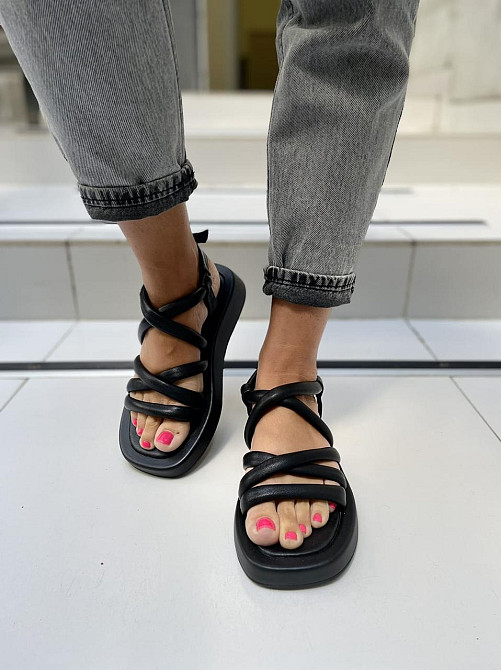 ALVISTA Босоніжки жіночі ALVISTA Б-041 чорні (літо, шкіра натуральна) (5150) Коломыя - изображение 10