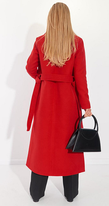 Кашемірове пальто з розрізами (46) Київ - фото 7