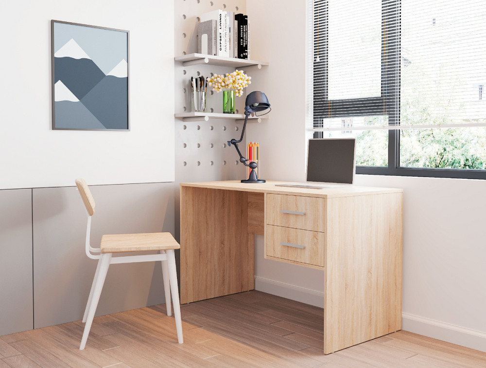 Офисный стол Doros Т2 120х60х75 см Дуб cонома (DRS-011312) Львов - изображение 1