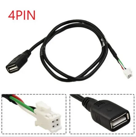Usb-кабель 4-контактный разъем для автомобильного радио, стерео систем, автоэлектрика Киев