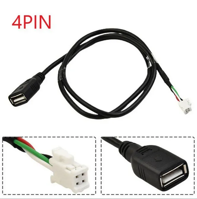 Usb-кабель 4-контактный разъем для автомобильного радио, стерео систем, автоэлектрика Киев - изображение 1