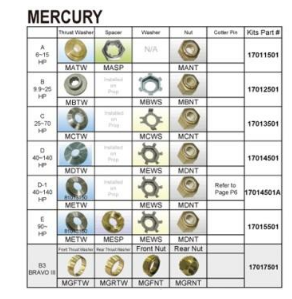 Комплект винта установочный, Mercury (A) 6-20HP Киев - изображение 1