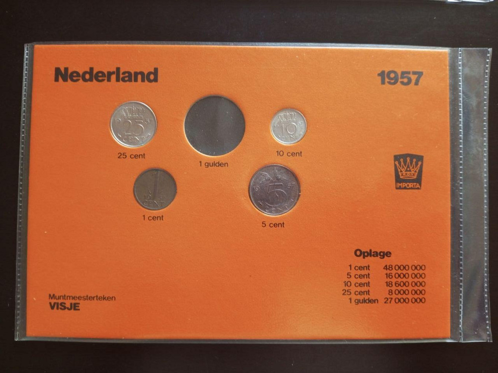 Минт сет Нидерландов, 1957 год (1.2) Не полный Полтава - изображение 1