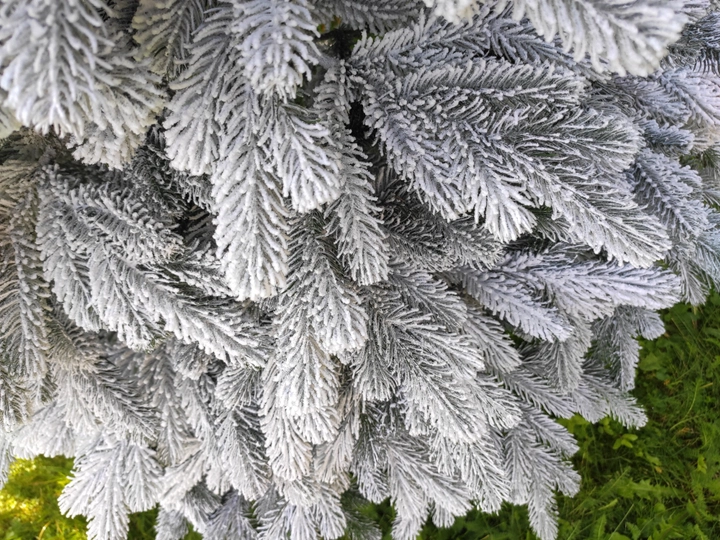 Литая искусственная елка Элитная заснеженная (высота - 2.30 м) Винница - изображение 4