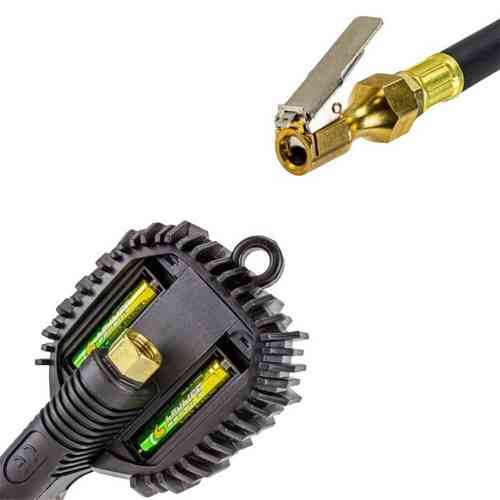 Пистолет для накачивания колес шин c цифровым манометром 5-255psi 0-18бар, BW-001 Вінниця