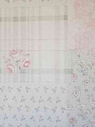 Шпалери вініл на флізеліні A.S.Creation Maison charme 0.53x10 прованс під плитку квіти смуги рожеві сірі Київ
