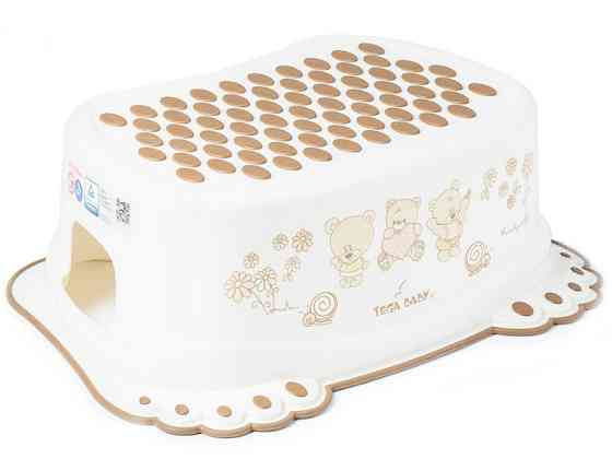 Сходинки дитячі антиковзкі у ванну Teddy Bear white pearl Київ