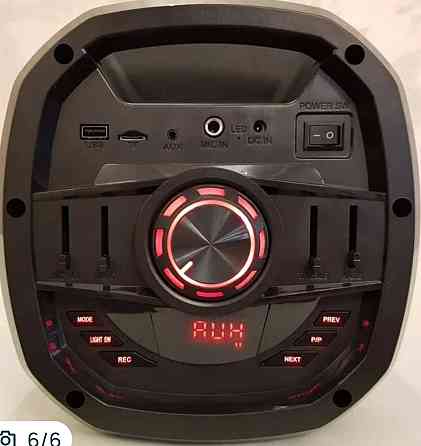 Мощная колонка с микрофоном для пения, караоке портативная. Харьков