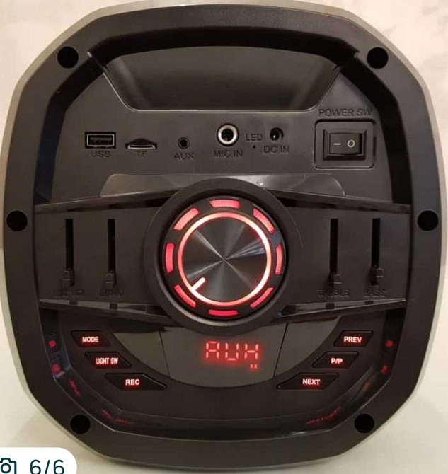 Мощная колонка с микрофоном для пения, караоке портативная. Харків - фото 1