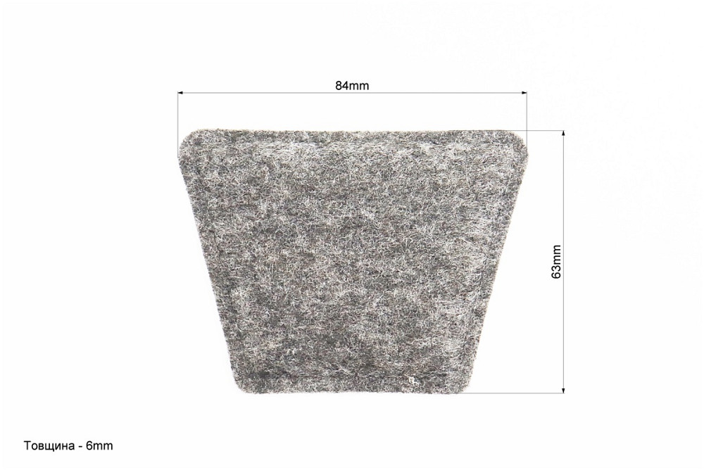 Фільтр повітряний - елемент (повсть) 350/351/352/370/371/420 Київ - фото 2