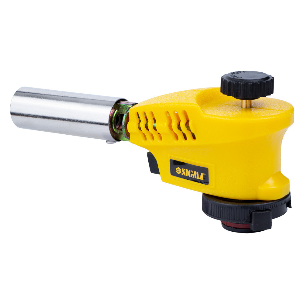 Sigma Горелка газовая с регулировкой пламени сверху и пьезоподжигом Ø20мм 153мм SIGMA (2901431) Коломыя - изображение 6