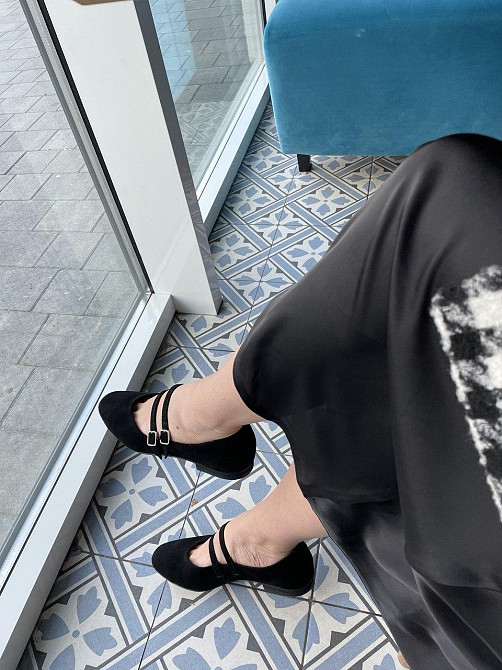 Zemira Балетки жіночі ZEMIRA чорні натуральна замша 36-41 (01179) Коломыя - изображение 10