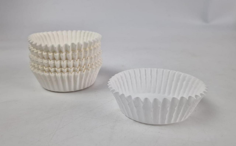 Тартолітка для кексів 9А кругла біла D70 H27,5 (100 шт.) (1 уп.) Харків - фото 3