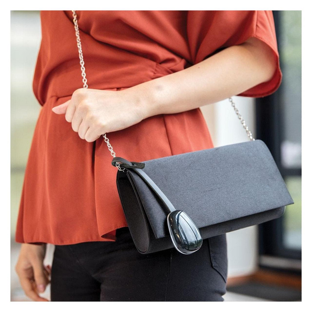 Тревожная кнопка Bobby Cathy Protection Charm черная, личный брелок SOS с громкой сиреной GPS трекер женский Киев - изображение 7