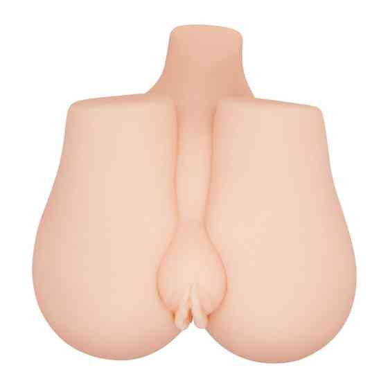 Мастурбатор реалистичный вагина и анус CRAZY BULL с вибрацией, 20 × 19 × 11,5 см Sex Aura Киев