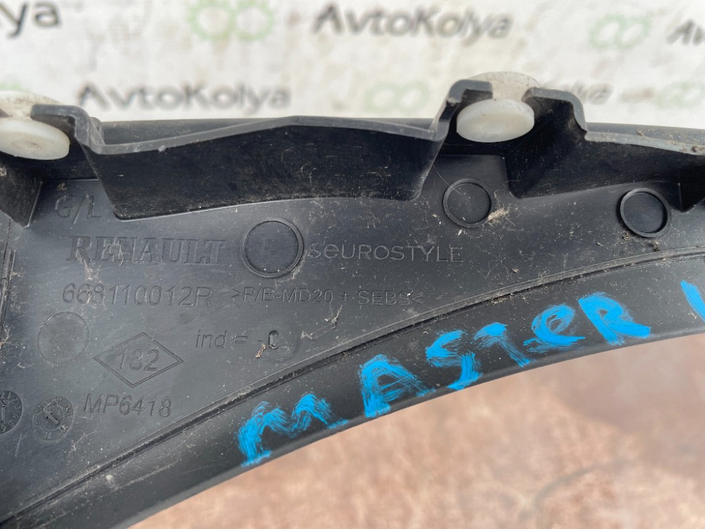 Накладка лобового скла ліва Renault Master III 2010-2019 Ковель - изображение 3