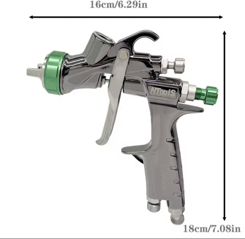 Краскопульт nTools URP Kiwami W-400 | Сопло 1.3 мм | Професійний фарбопульт Київ - фото 6