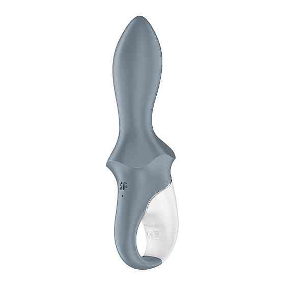 Анальний надувний вібратор Satisfyer Air Pump Booty 1, гнучкий стовбур Sex Aura Київ