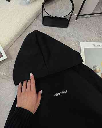 Жіноче худі на флісі, з малюнком Одеса