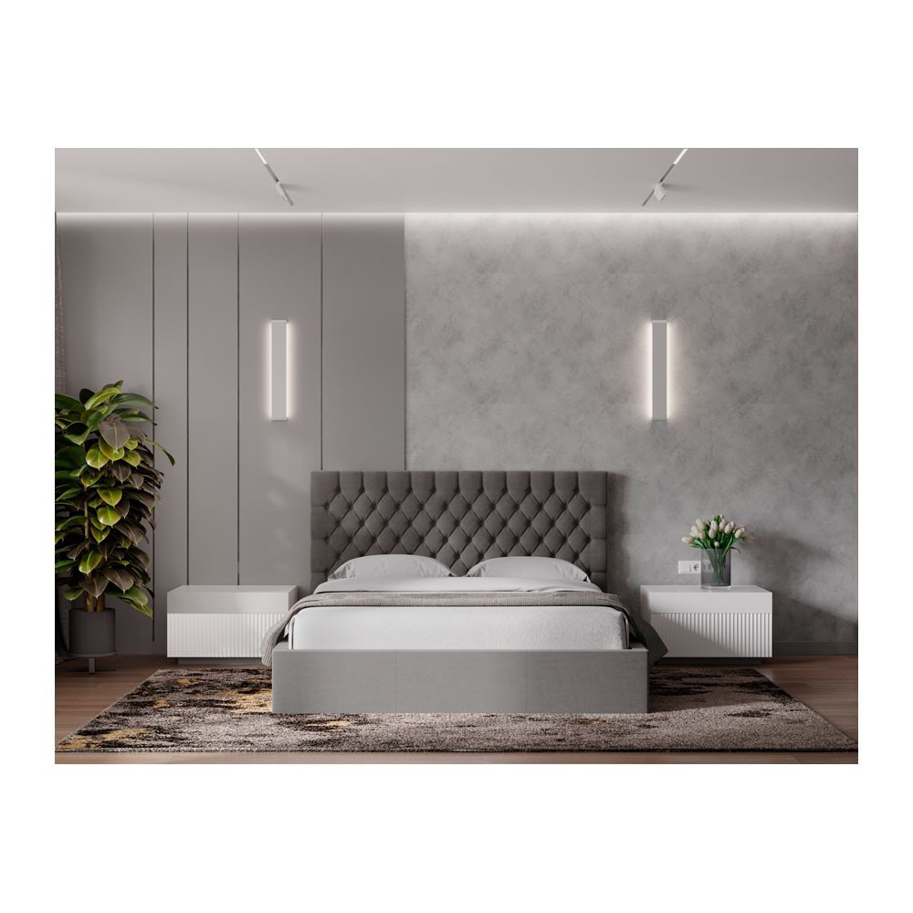 Кровать CambridgeDesign Malcolm 67 VIP с дополнительной металлической цельносварной рамой 180x190 коричневый Киев - изображение 2