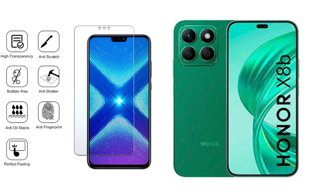 Защитное стекло NeoGlass для Honor X8b – ультрапрозрачное и устойчивое Киев - изображение 4