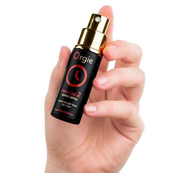 Спрей-пролонгатор Orgie Time Lag 2 Delay Spray, 10 мл, без анестетиків, з екстрактом даміани Sex Aura Київ