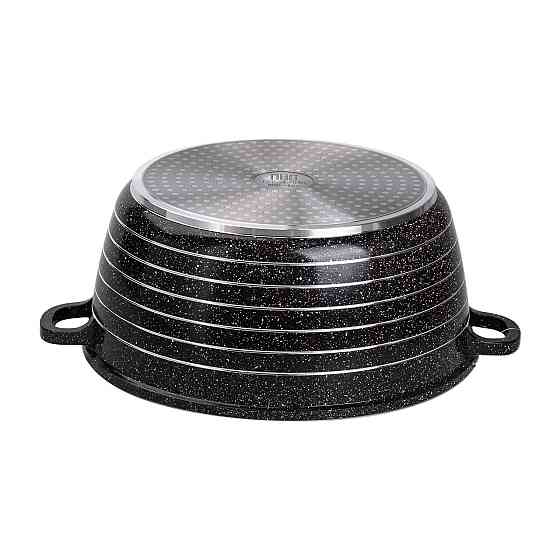 Набор из 5 хозяйственных кастрюль, 2,5-9 литров, толстое дно, алюминий MGC HP-4-411B Киев