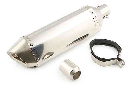 Глушитель (тюнинг)   460*13 см   (нержавейка, хром, mod:1)   118 Мукачево