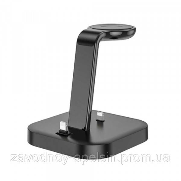 Зарядка настільна Apple Iphone Watch Pods lightning (3в1) Одеса - фото 1