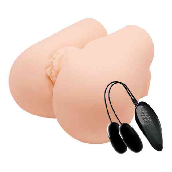 Мастурбатор CRAZY BULL Realistic Vagina and Anal Vibrating Sex Aura Київ