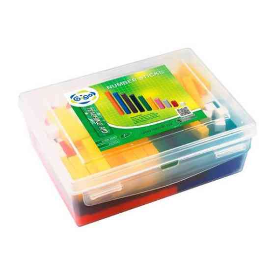 Набір для рахування Gigo Палички Кюїзенера 250 шт. (1028-250R) Харків