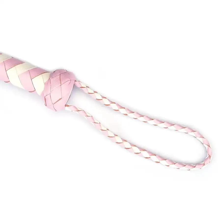 Флогер Liebe Seele White & Pink Leather Whip Львів - фото 5