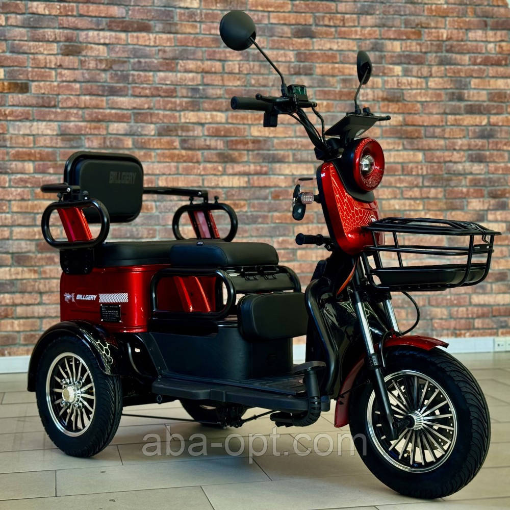Електричний трицикл з кузовом CORSO PROTEX S 1200W-72V-23Ah шини 10"-10" купити в інтернет-магазині Одеса - фото 6