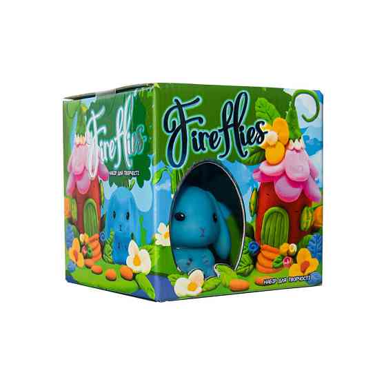 Набір для творчості "Fireflies - зайченя" 30410 світильник, маса для ліплення Вінниця