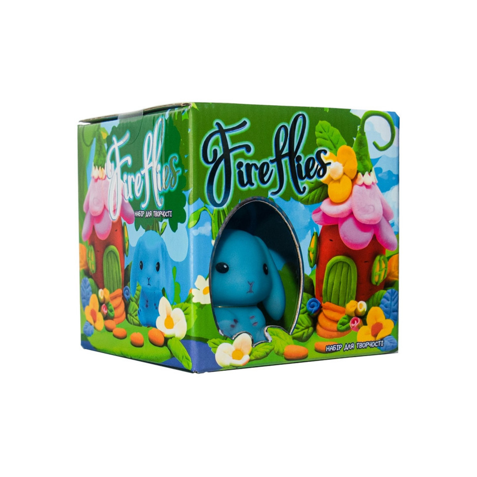 Набір для творчості "Fireflies - зайченя" 30410 світильник, маса для ліплення Вінниця - фото 2